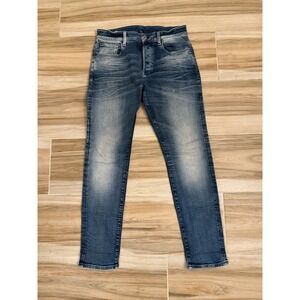 G-Star RAW 3301 Slim Jeans Mens 31x30 Blue Medium Wash Denim 51001-C051-C283